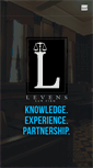 Mobile Screenshot of levenslaw.com